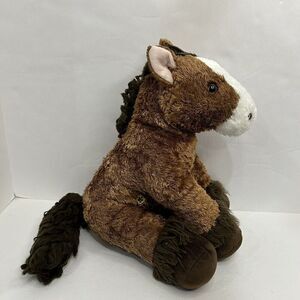 BUILD A BEAR WORKSHOP BROWN CLYDESDALE HORSE PLUSH